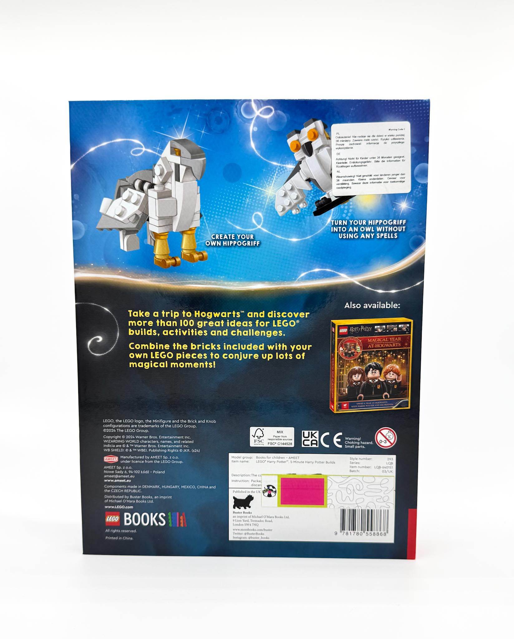 LEGO Harry Potter – 5-Minute Builds (Libro + 65 piezas LEGO) - Image 2