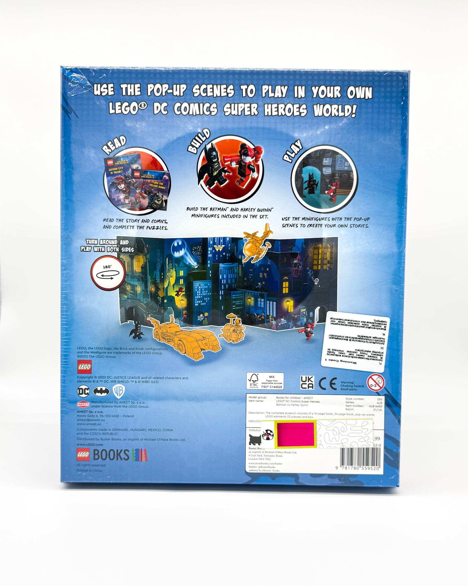 LEGO Super Heroes: Batman vs Harley Quinn – Set con 2 libros y figuras - Image 2