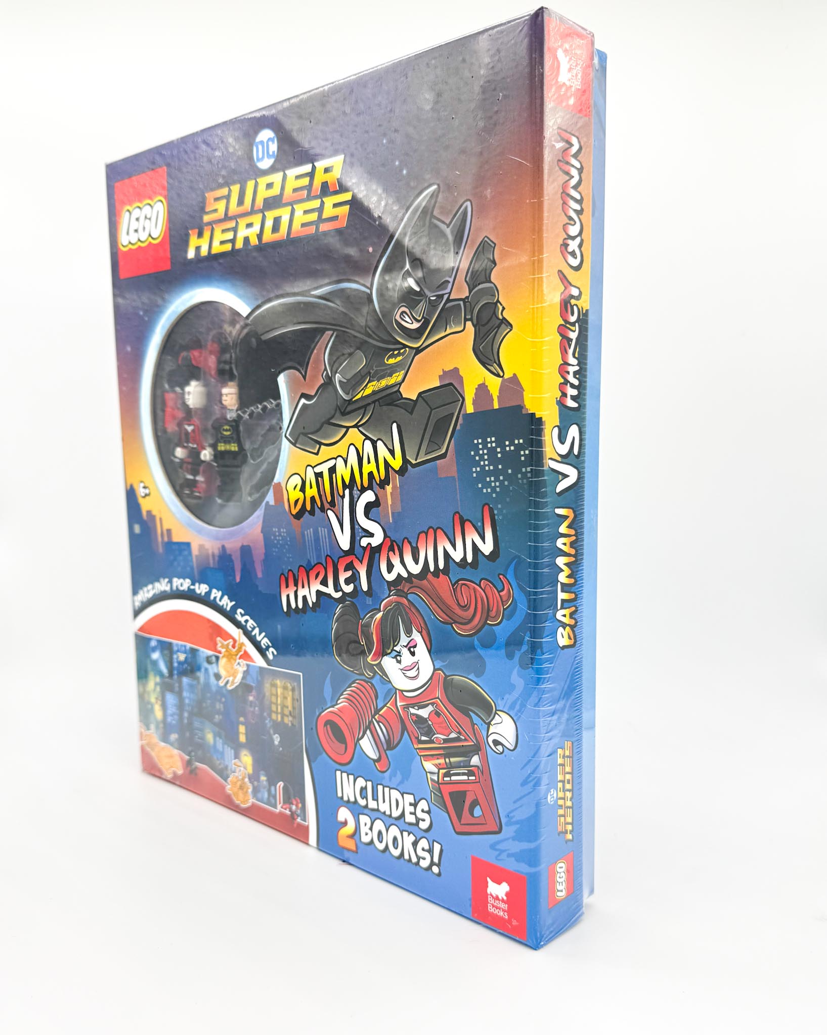 LEGO Super Heroes: Batman vs Harley Quinn – Set con 2 libros y figuras - Image 3